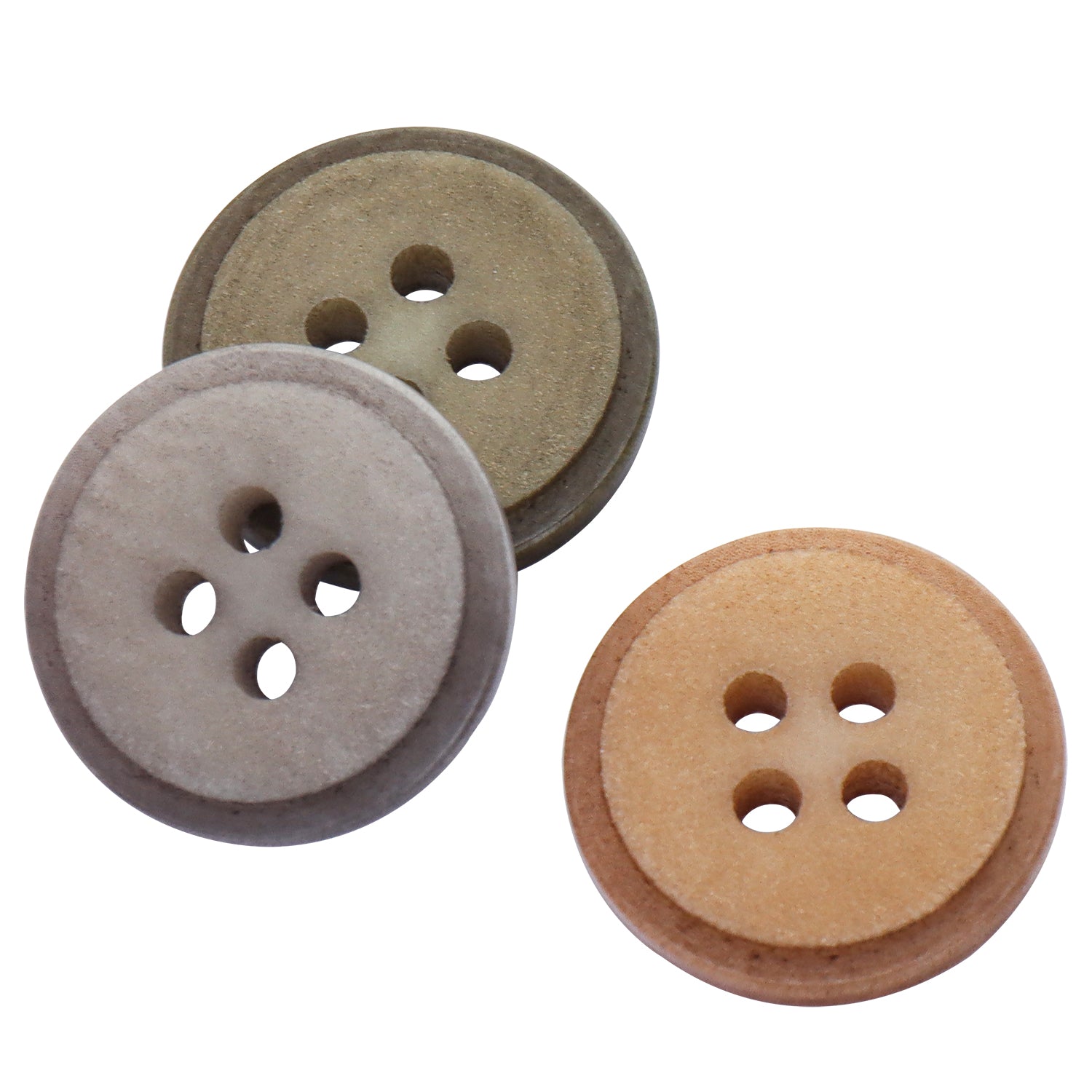Premium Buttons Set 15mm/24L 3 Colors 4-Hole JACS00022K