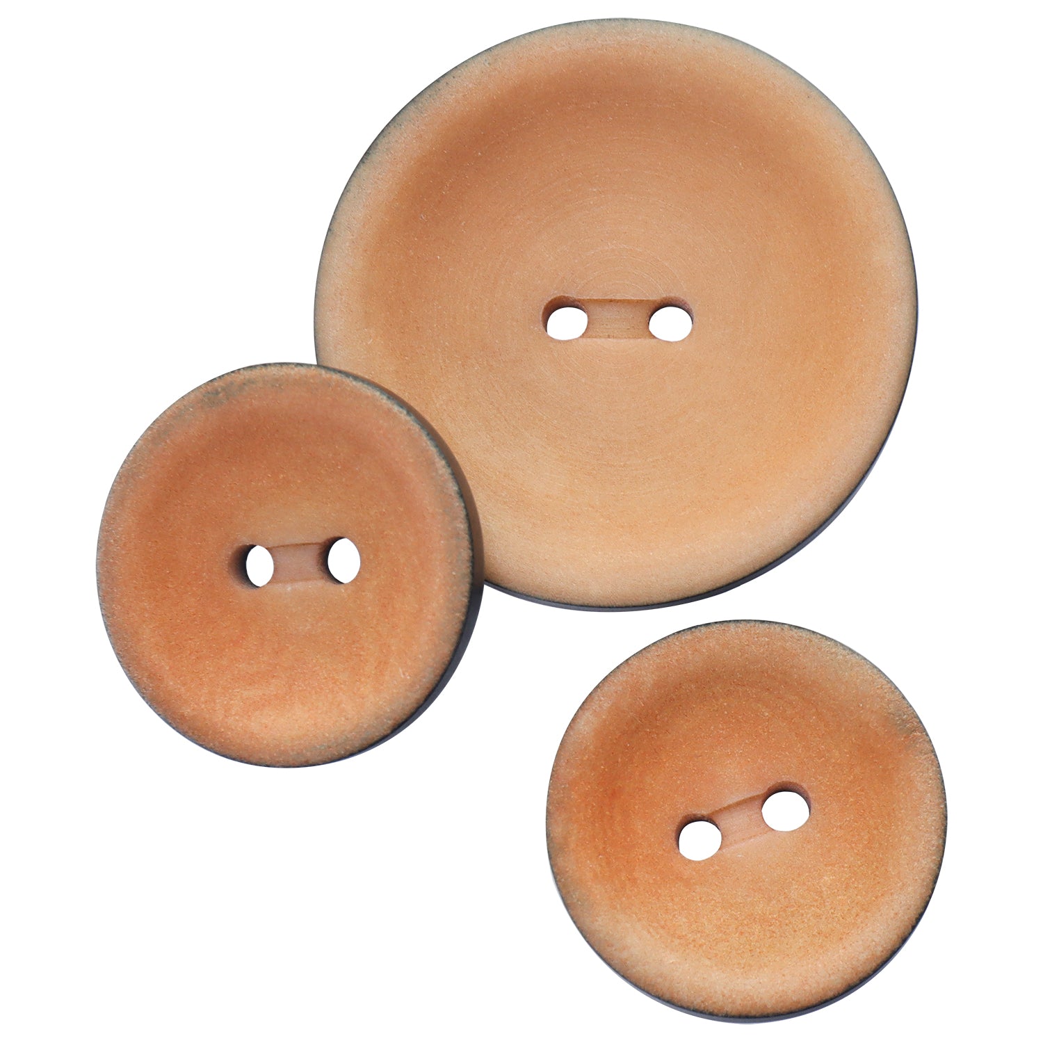 Premium Buttons Set 20/30mm 2-Hole Brown JAD00172K