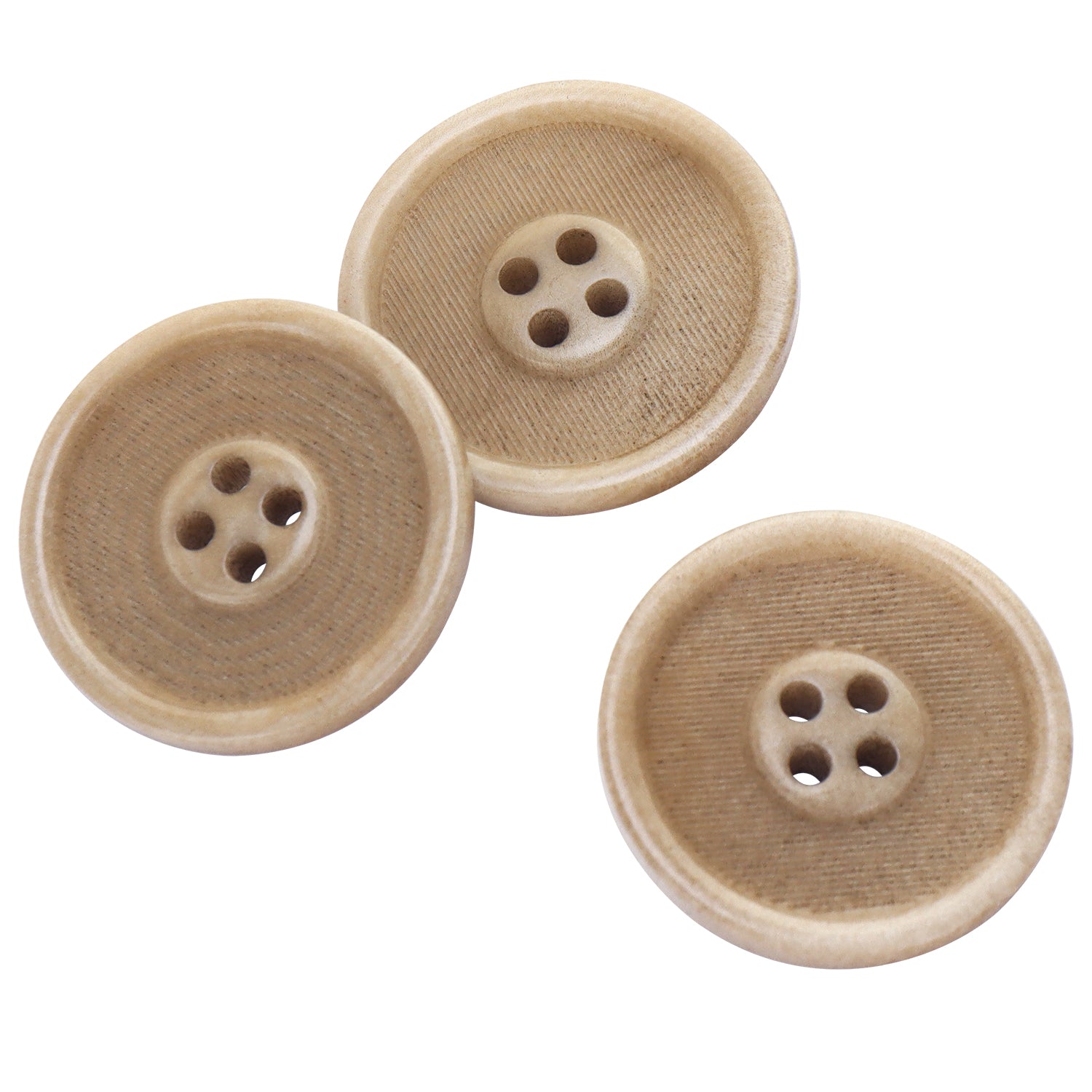 Premium Buttons 20mm/32L 4-Hole Taupe JADS00149K